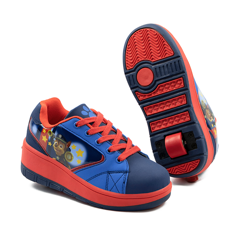 Tenis Patín Paw Patrol Para Niño Color Azul