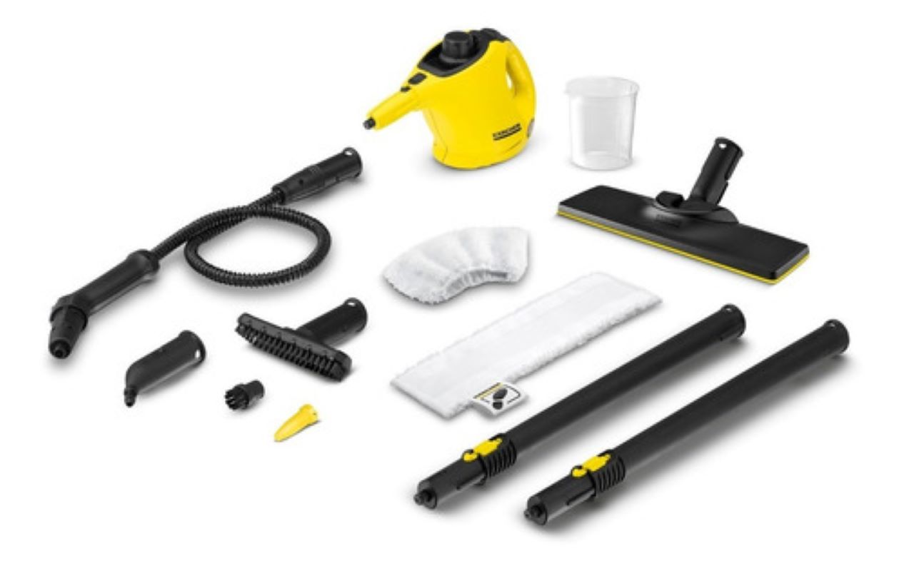Limpiadora A Vapor  Karcher SC1 Limpieza Sin Químicos -Amarillo