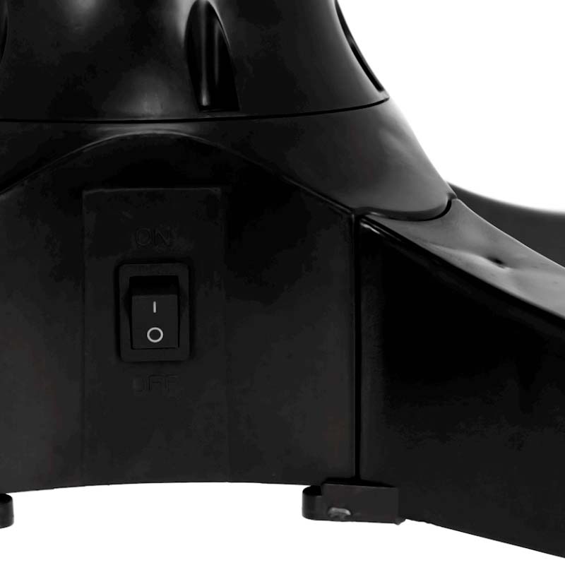 BASE GIRATORIA PARA ÁRBOL NAVIDEÑO DE 25.4 X 15.9 X 15.9 CM NEGRO