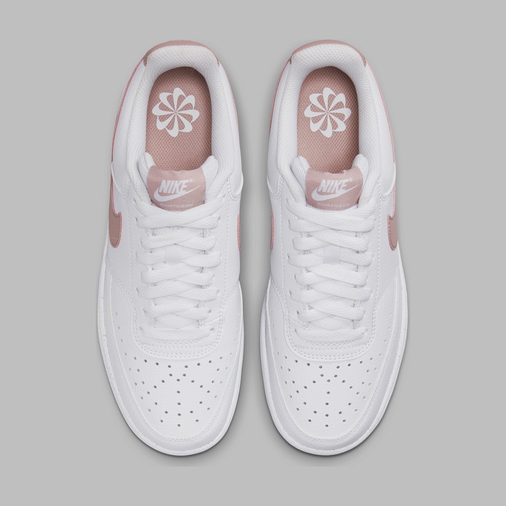 Tenis nike court vision low color blanco para mujer hot sale