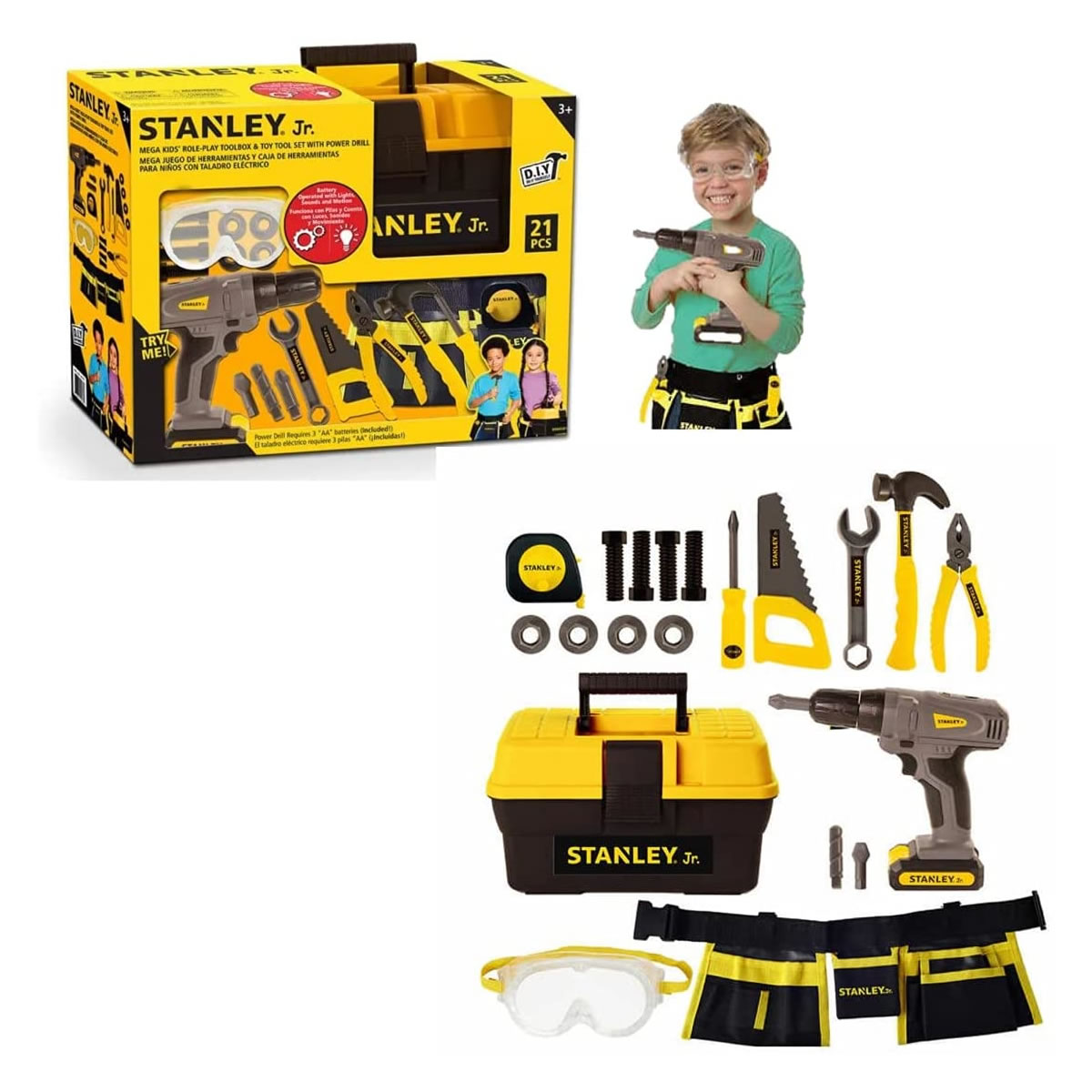 Sets de Herramientas Para Ninos Stanley JR 1427701 CST