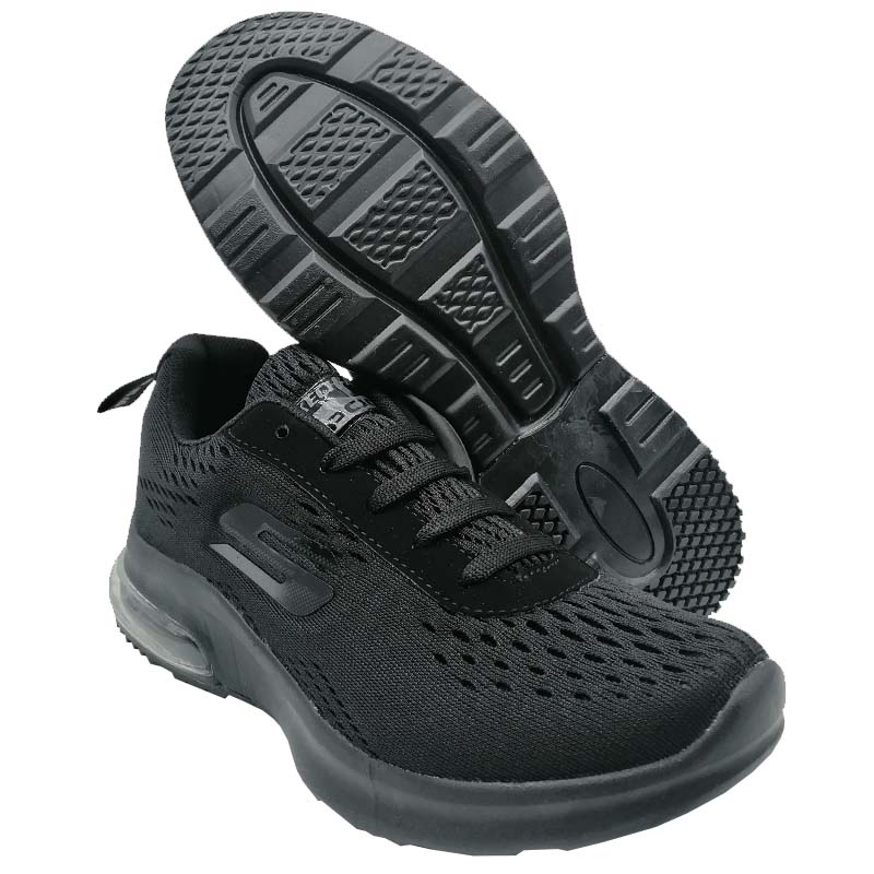 Tenis Spook 850 Negro Total Válvula Mujer Niña Gym Ejercicio Correr