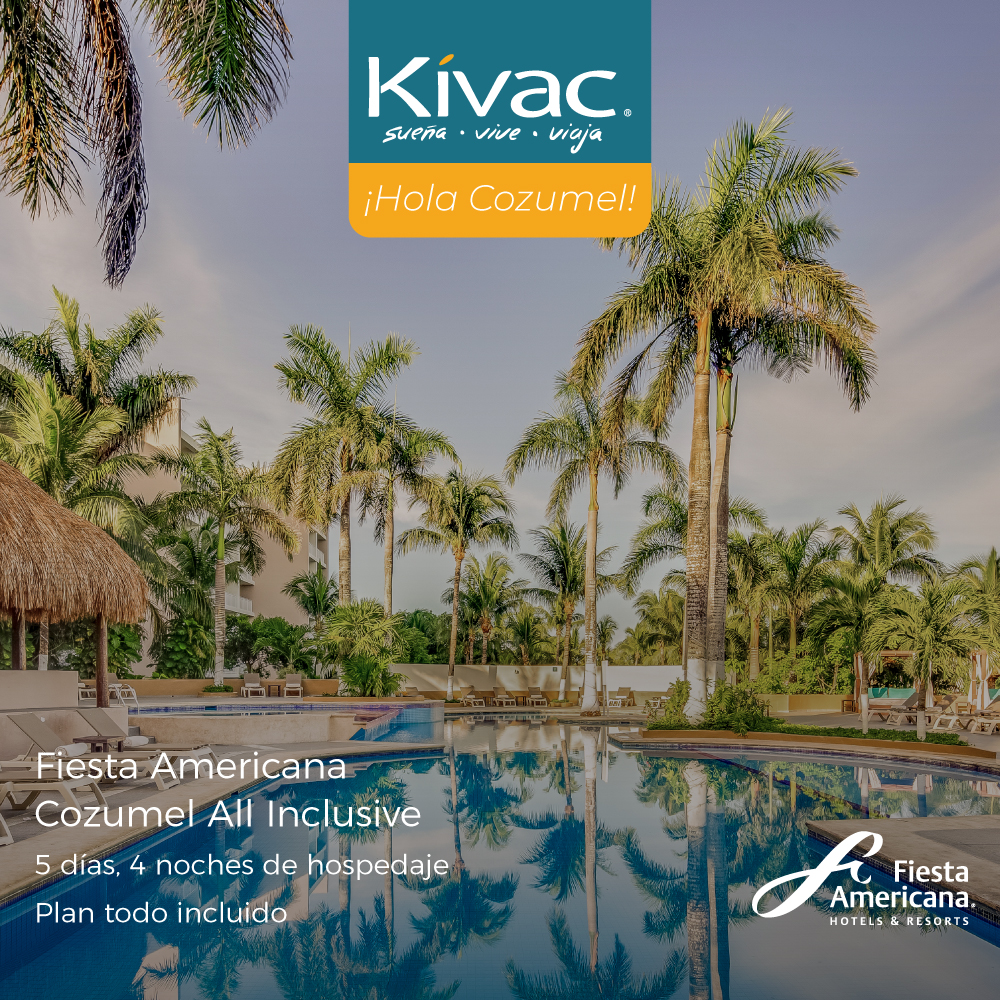 Viaje Cozumel para 4 noches, 5 días en Fiesta Americana Cozumel all Inclusive