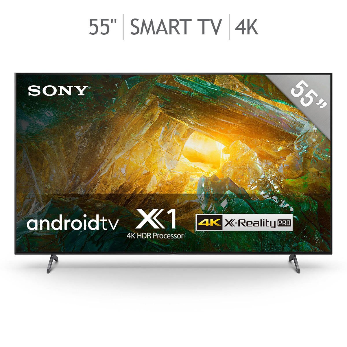 Pantalla 4K Smart TV 55 Pulgadas UHD Sony XBR-55X81CH CST