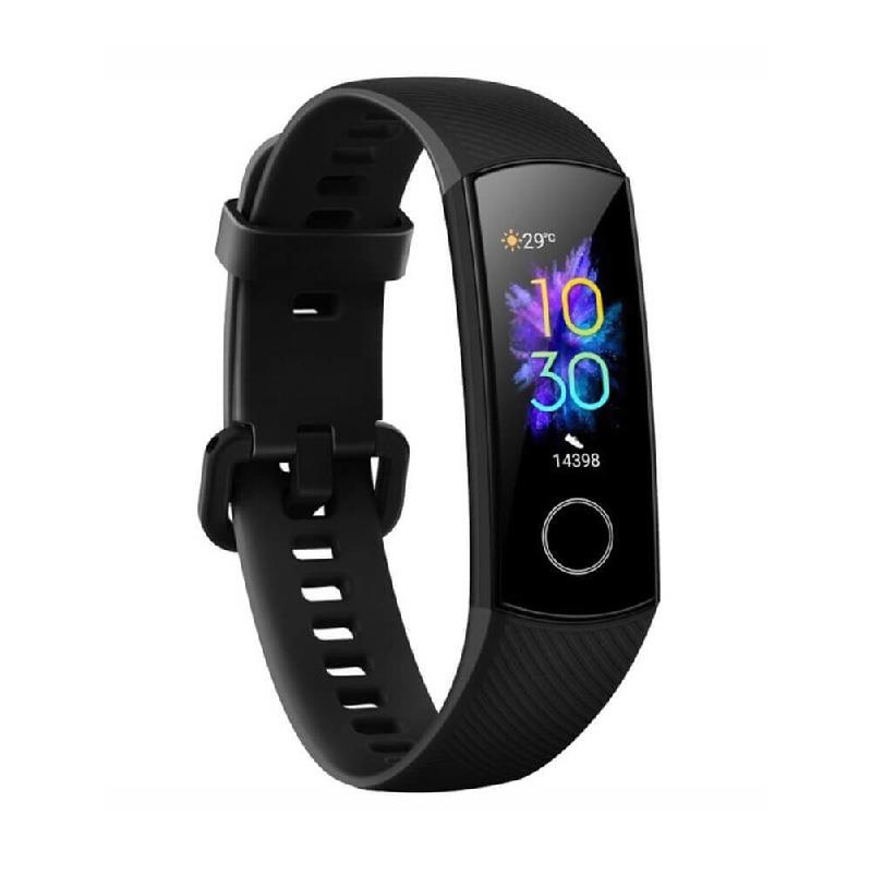 Smartwatch Honor Band 5 0.95" malla meteorite black de silicona CRS-B19S