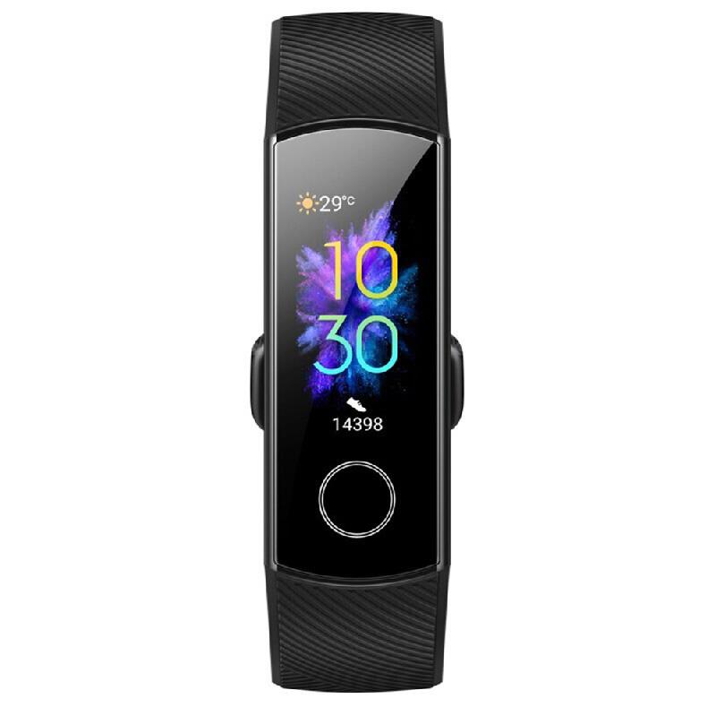 Smartwatch Honor Band 5 0.95" malla meteorite black de silicona CRS-B19S