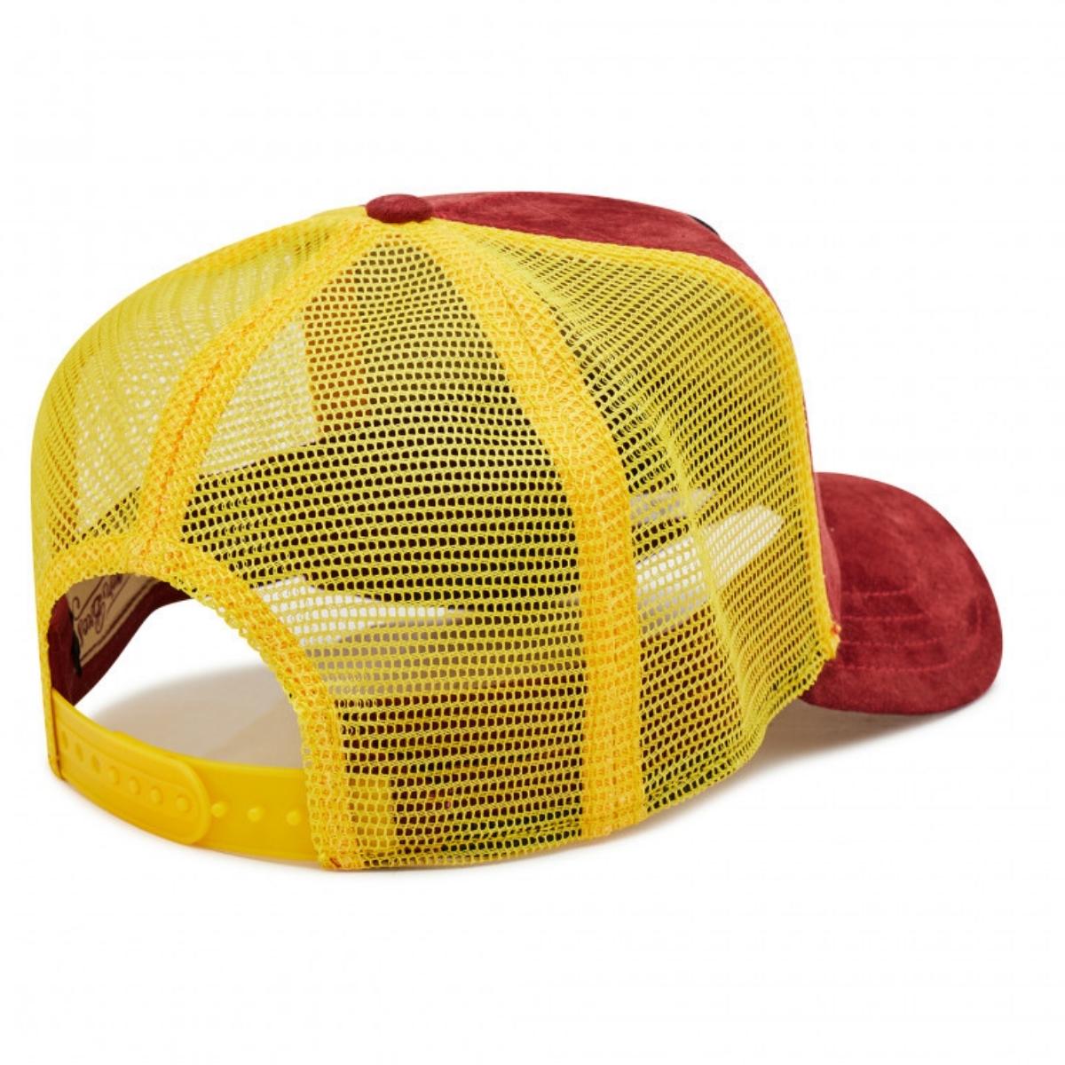 GORRA GOORIN BROS PIEL EDICION ESPECIAL ORIGINAL FLAMING COOL UNISEX TRUCKER