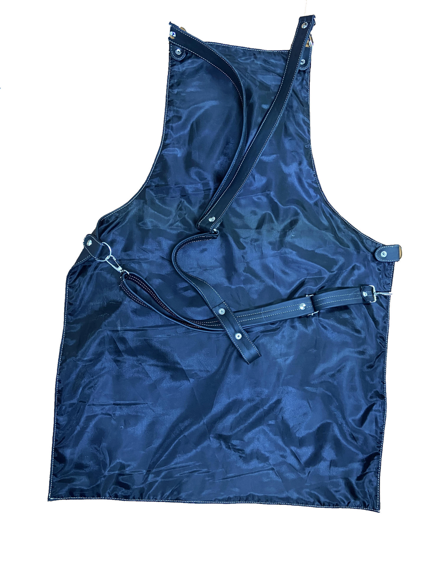 Mandil Parrillero Mesero Barbero 100% De Piel Vacuno