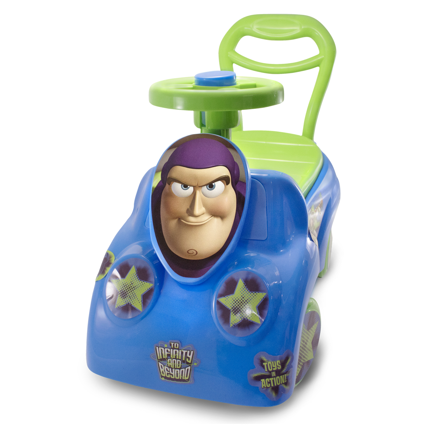 Carrito Montable Buzz Lightyear Disney para niños
