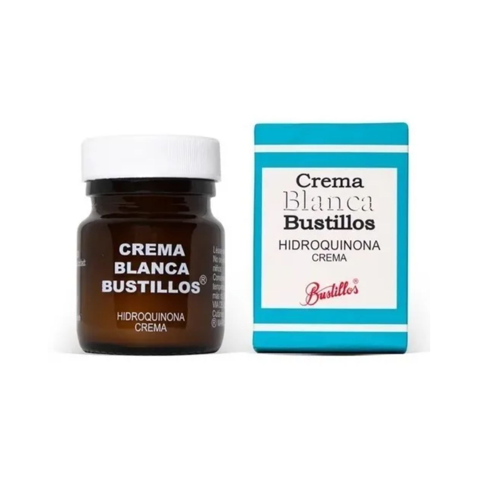 Crema Blanca Bustillos Hidroquinona Frasco 40 gr