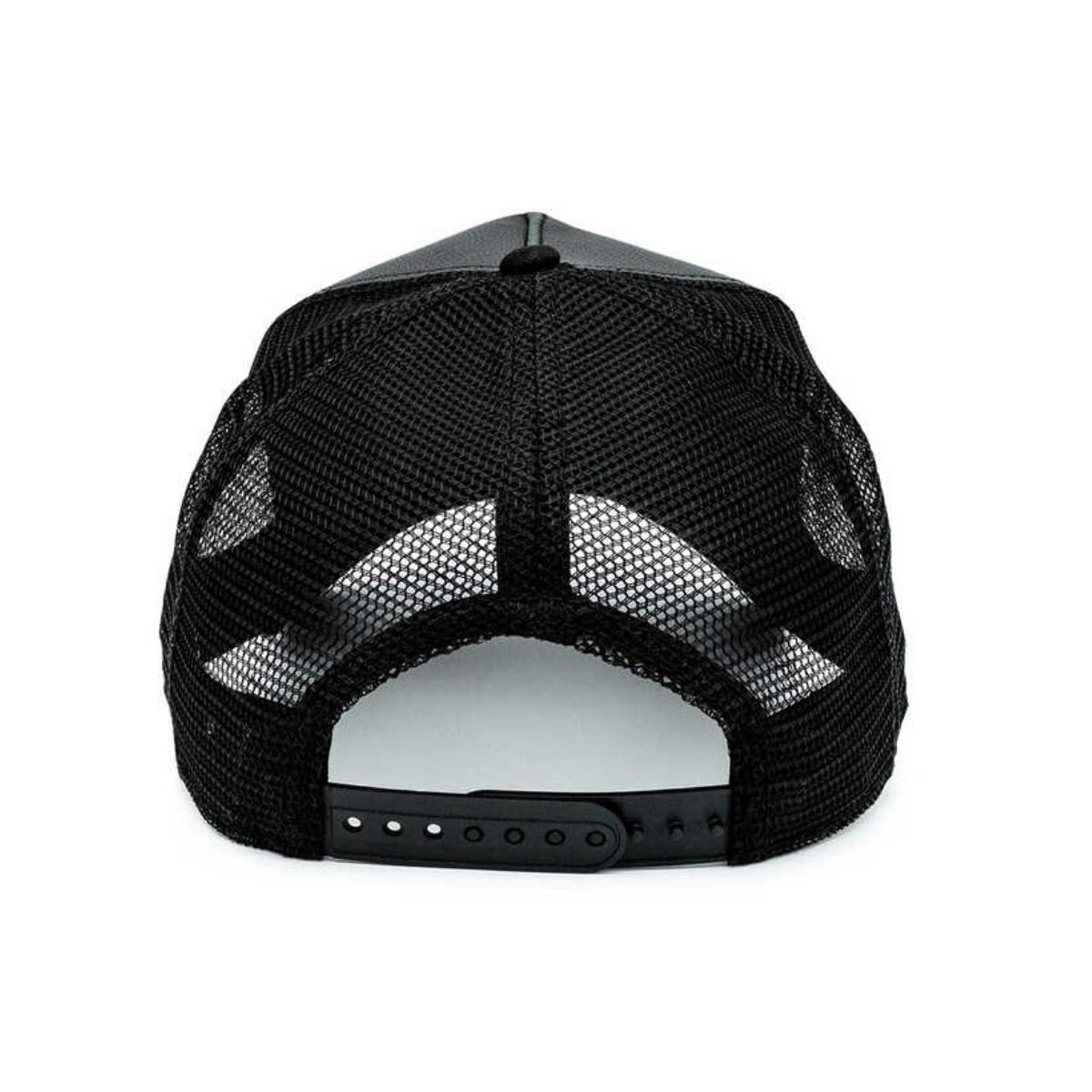 GORRA GOORIN BROS PIEL EDICION ESPECIAL PANTHER BLACK ELEGANTE ORIGINAL 