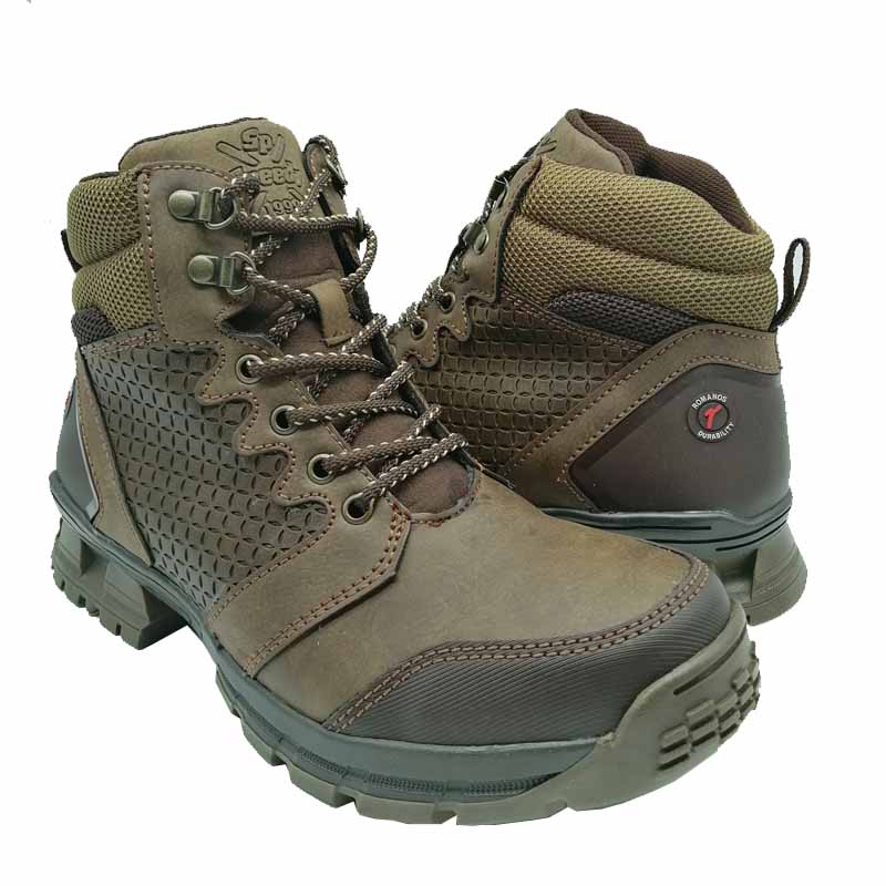 Bota Speedy 7667 Café Hombre Caballero Todo Terreno Casual 