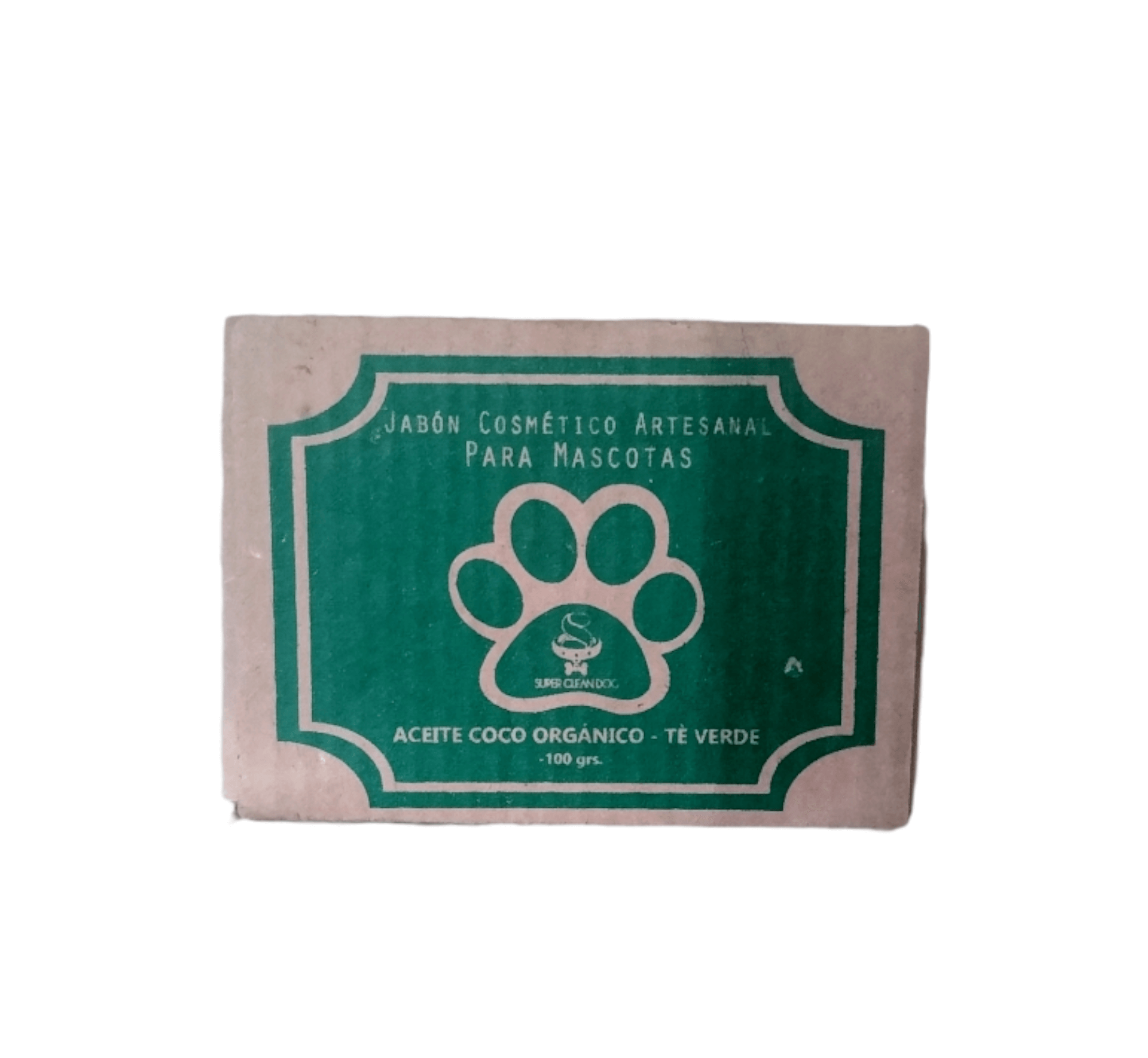 Jabón Aceite De Coco & Té Verde / sin olor perruno