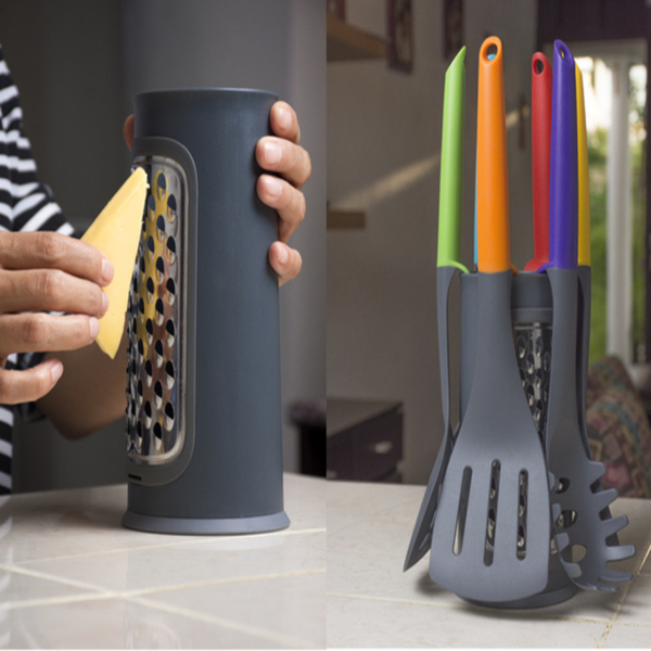Juego De Utensilios De Cocina, Set De 8 Piezas, Con Rayador 
