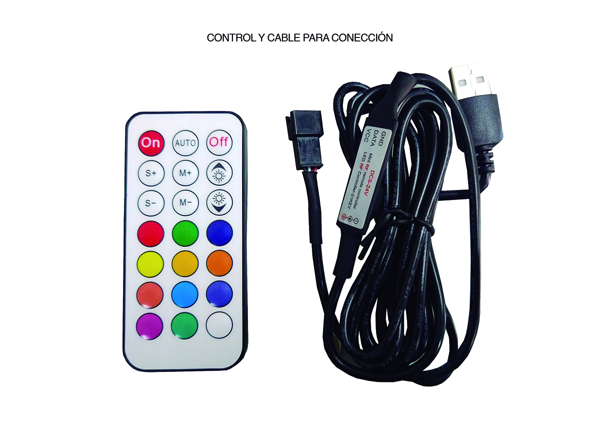 Silla Gamer Ergonomica Reclinable Luces Luz Led Rgb y Posapies Blanco con Negro