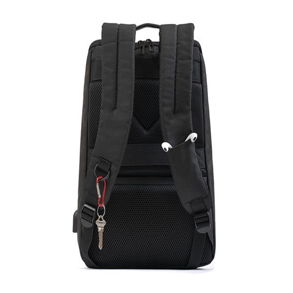 Mochila Backpack Porta Laptop, Con Puerto Usb Para Batería 