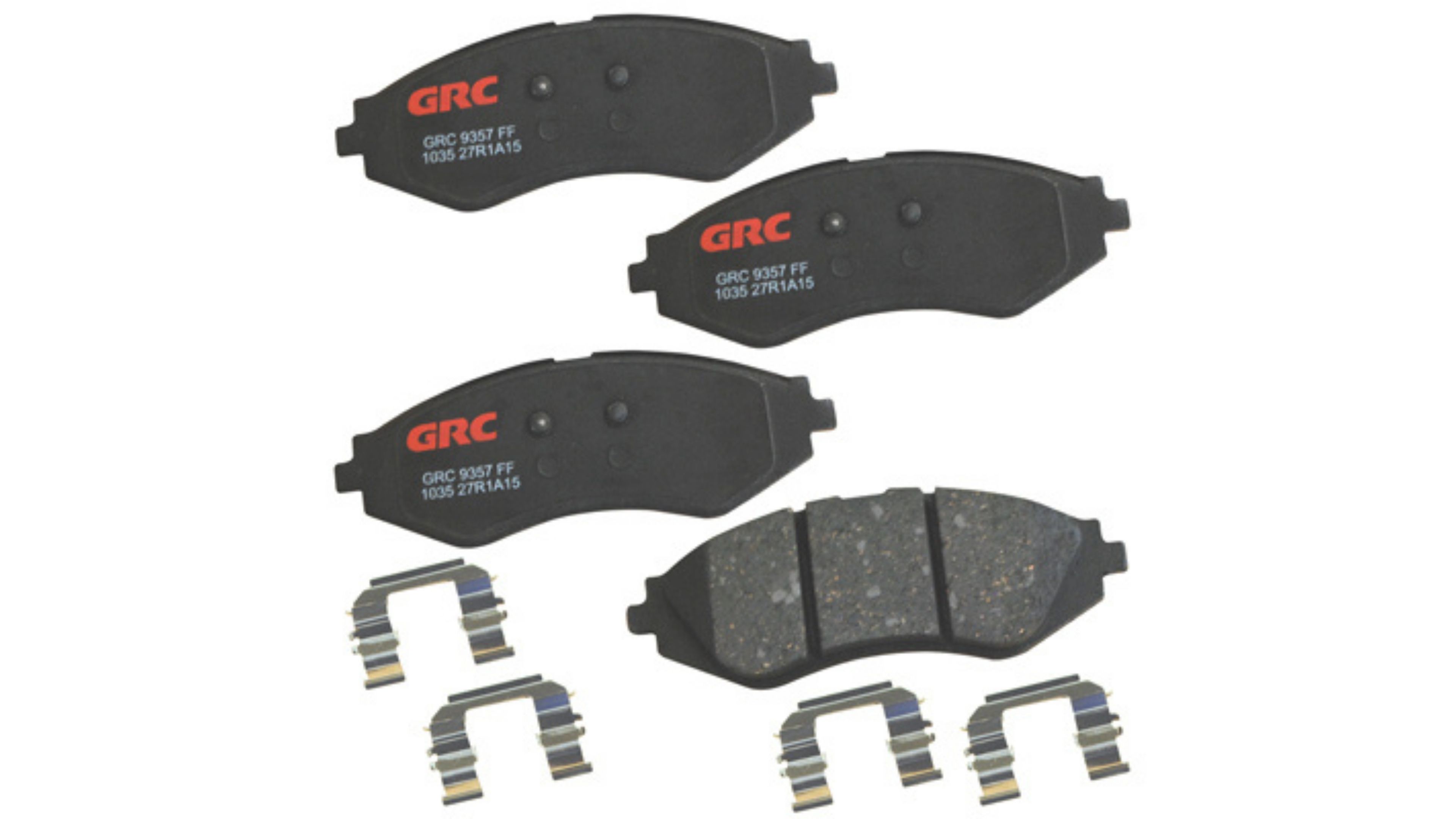 Balatas Delanteras GRC Ultra para Chevrolet Aveo 2003 2004 2005 2006 2007 2008 2009 2010 2011 2012 2013 2014 2015 2016 2017 