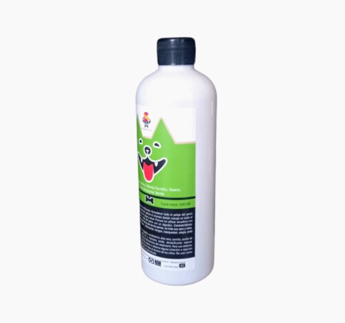 Sin Olor Perruno: Shampoo Avena, Aloe Vera, Menta Y Neem Aroma Té Y Manzana Verde 500 ml