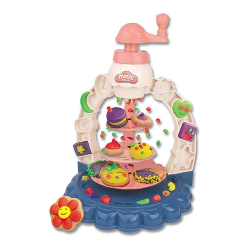 Masa Plastilina Moldeable Magica Set Con Accesorios  HAPPY COLOR MUD CYCLONE MACHINE