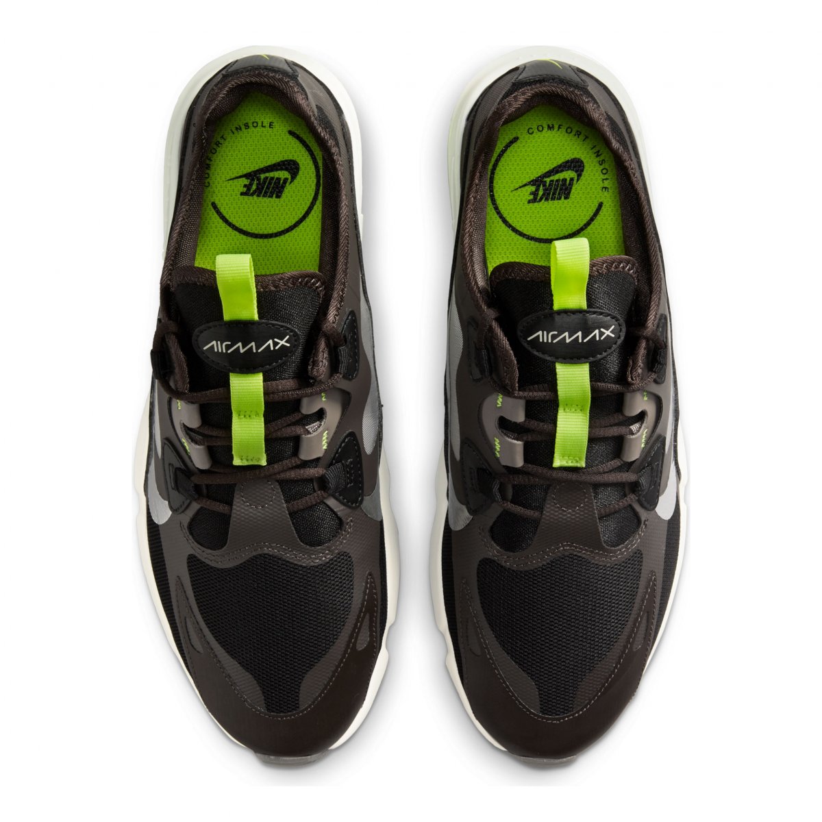 Tenis Nike Air Max Infinity 2 Negro Verde de Caballero Original