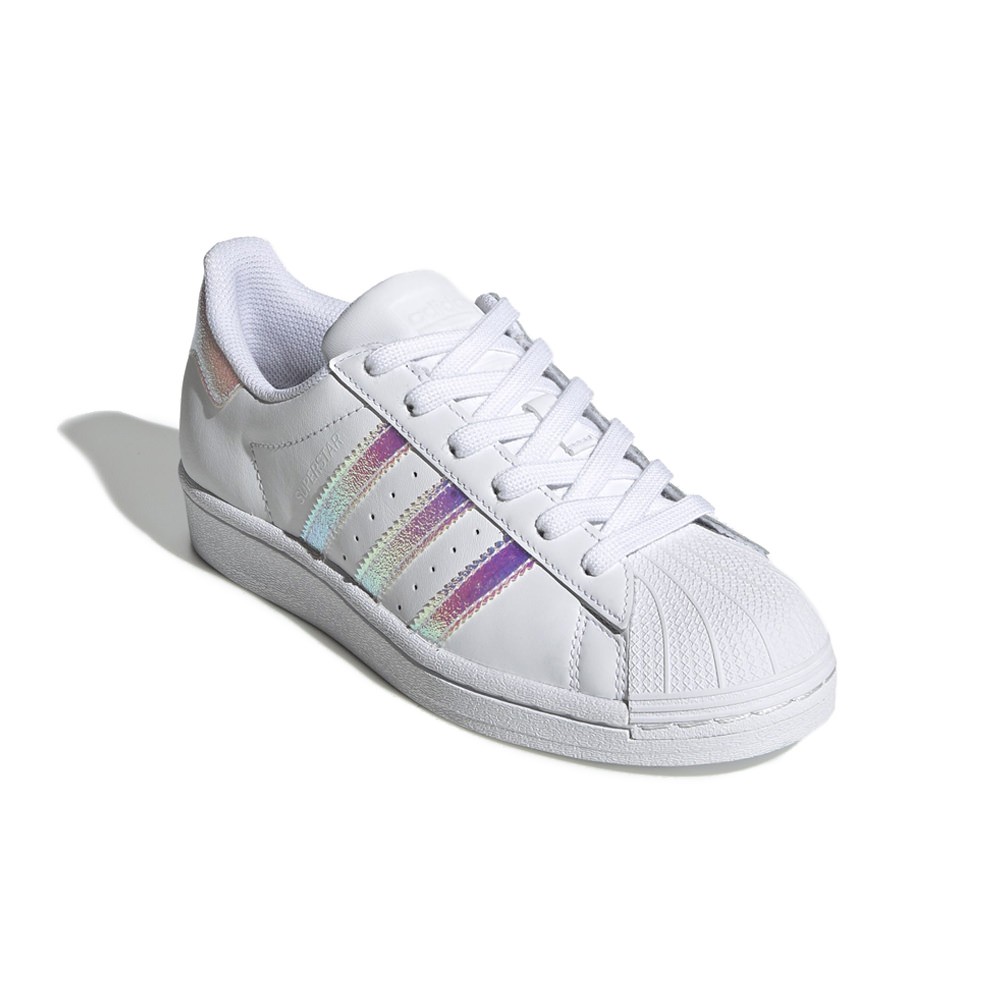 Tenis Adidas Superstar Blanco Iridiscente de Dama