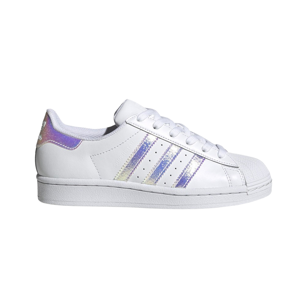 Tenis Adidas Superstar Blanco Iridiscente de Dama