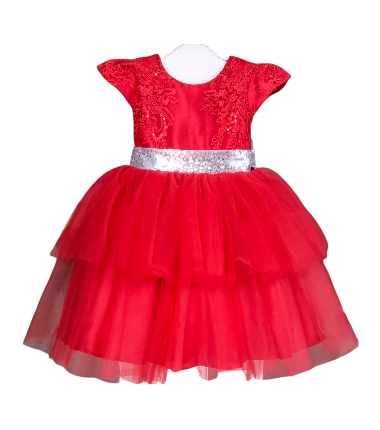 Vestido rojo talla 2/fiesta