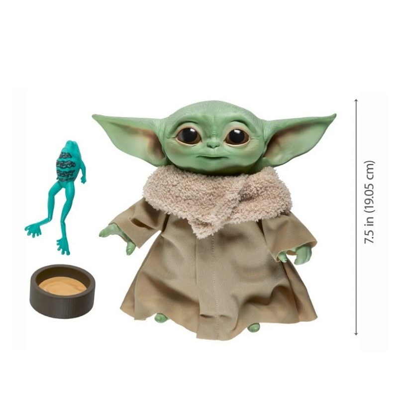 Star Wars Baby Yoda The Child - Juguete De Peluche Que Habla