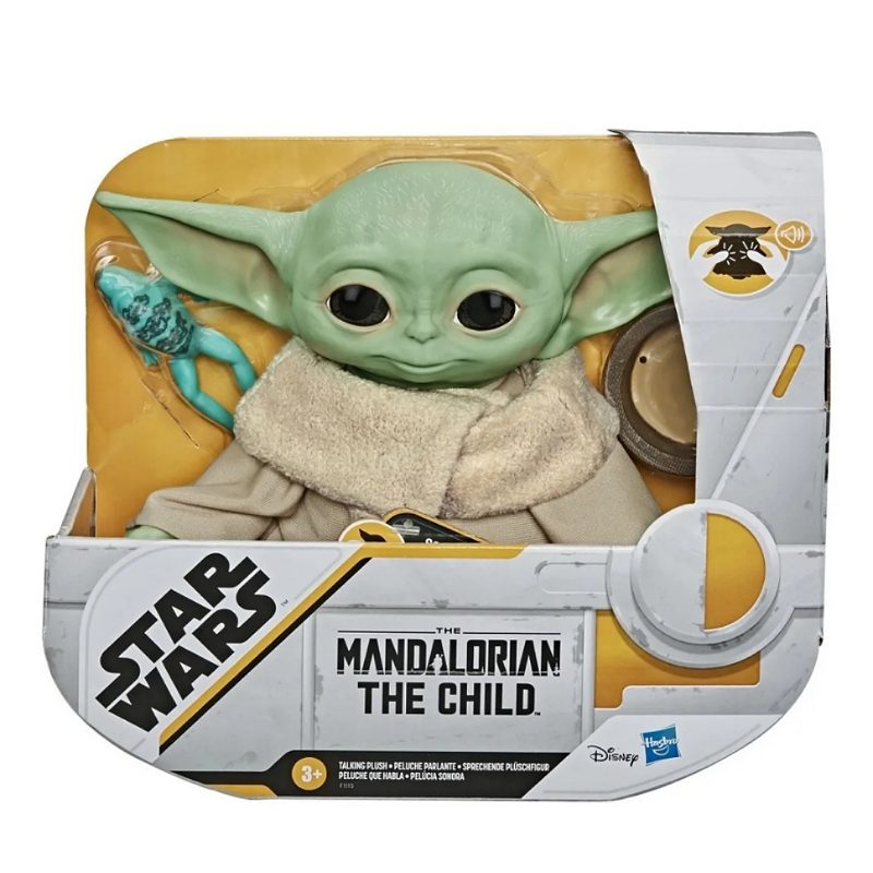 Star Wars Baby Yoda The Child - Juguete De Peluche Que Habla