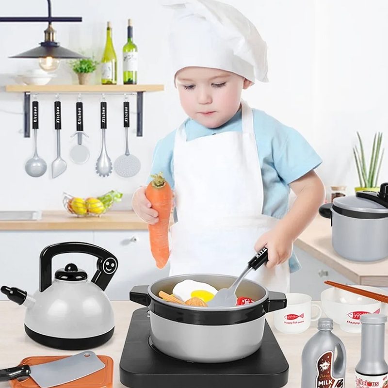 Juego De Elementos De Cocina, Juguete Para Niños.