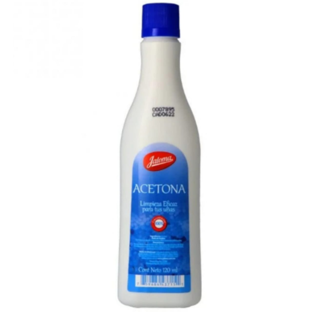 JALOMA ACETONA QUITA ESMALTE DE 120 ML (3 Piezas)