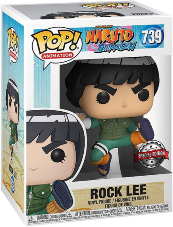 Funko Rock lee #739 Edicion Especial