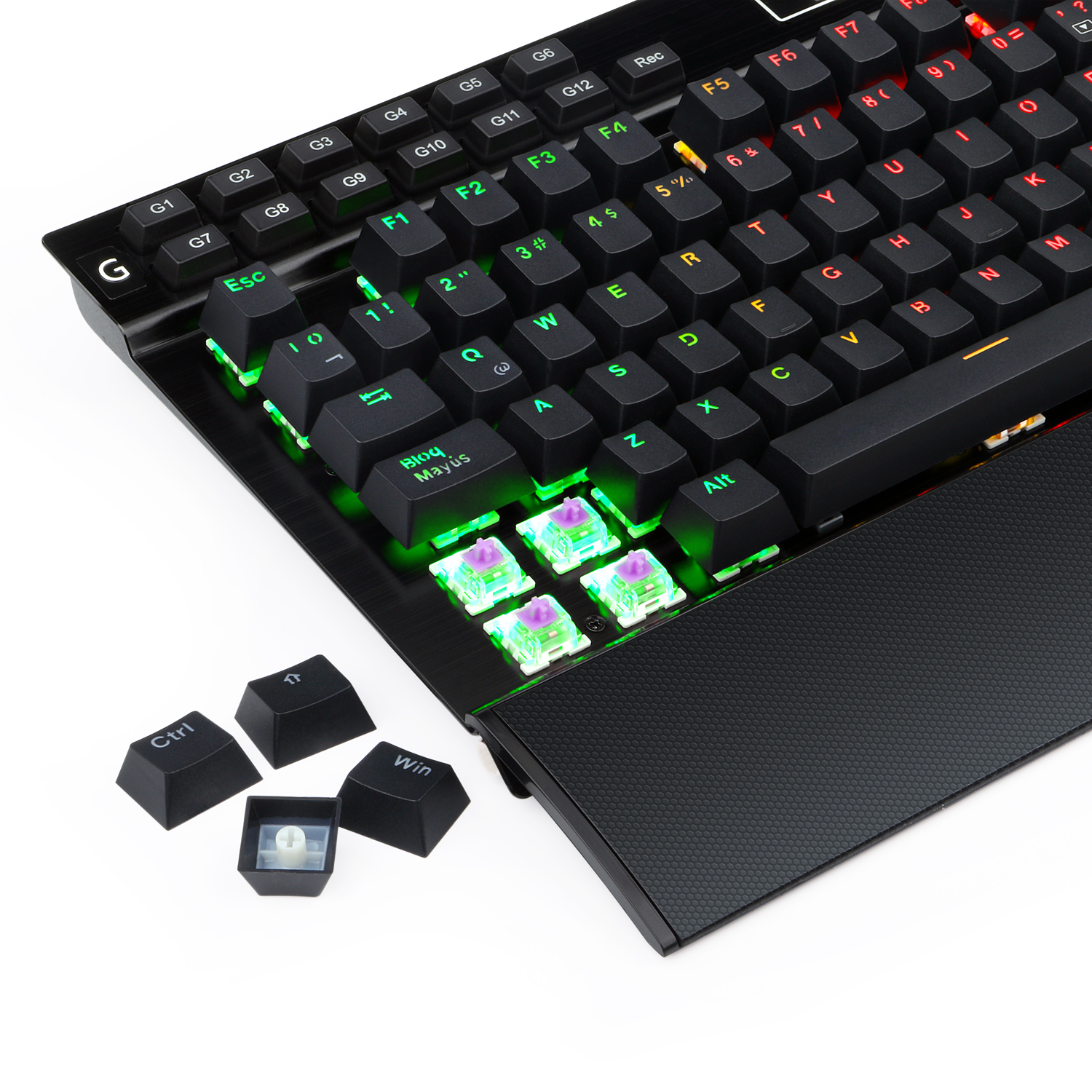 Teclado Gamer Redragon K550 Yama Mecánico Español