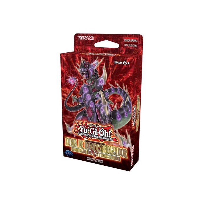 YUGIOH BARAJA DE ESTRUCTURA FURIA DE DINODESPEDAZADOR - KONAMI