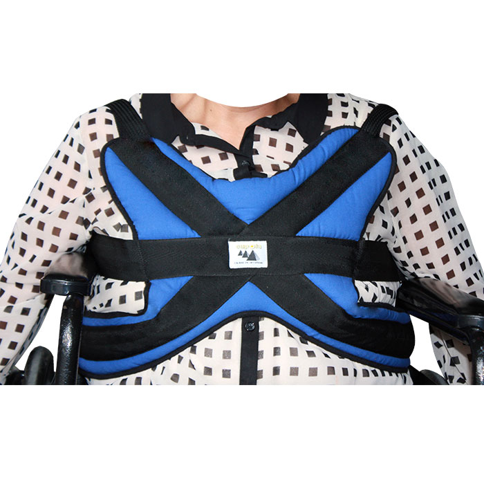 CINTURON PECHERA DE SEGURIDAD PARA SILLA DE RUEDAS ADULTO