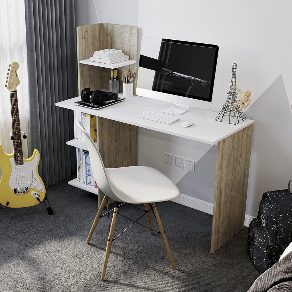 Escritorio En L Color Duna Maderkit