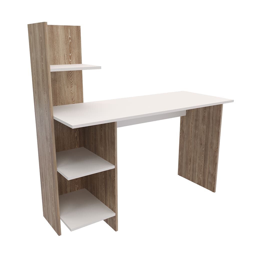 Escritorio En L Color Duna Maderkit