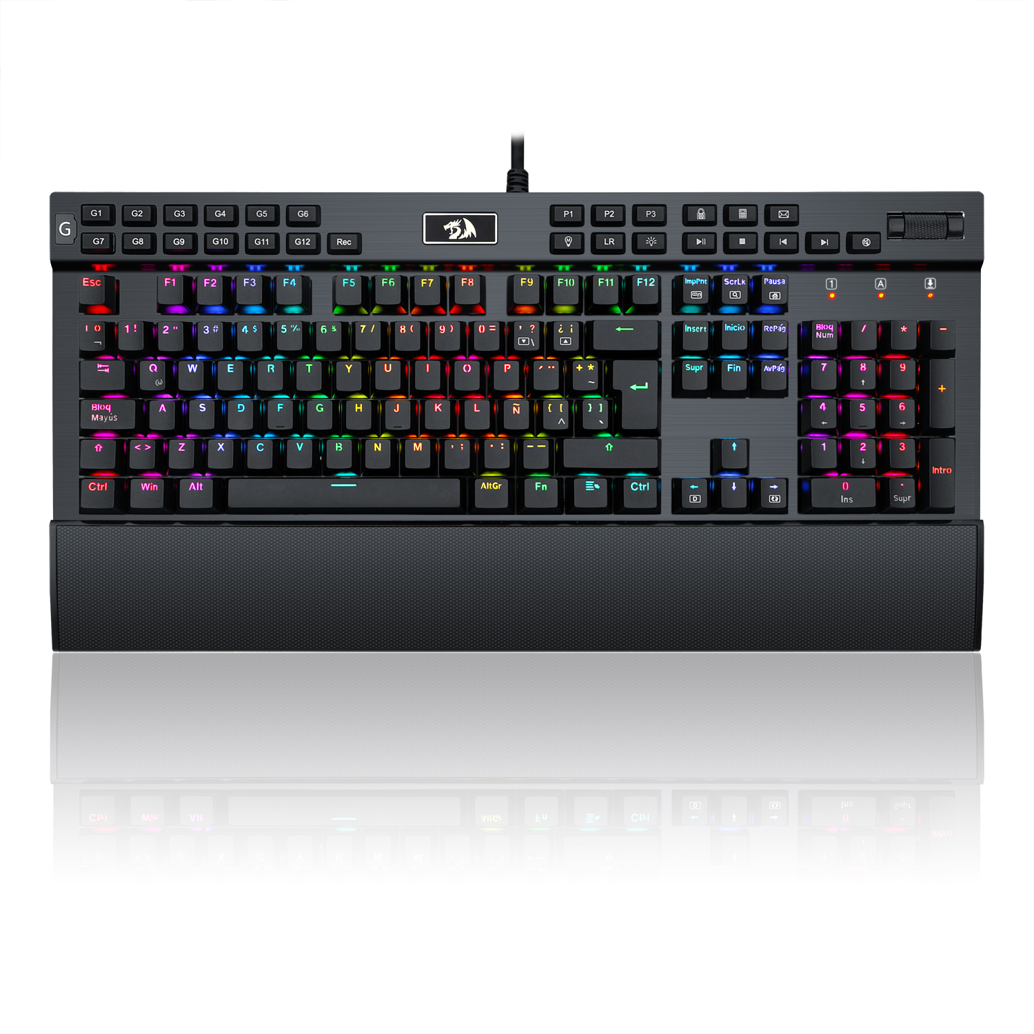 Teclado Gamer Redragon K550 Yama Mecánico Español