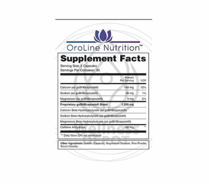 KETO BHB 2 PACK. Permite Energizar, Quemar y Enfocar, OroLine Nutrition 