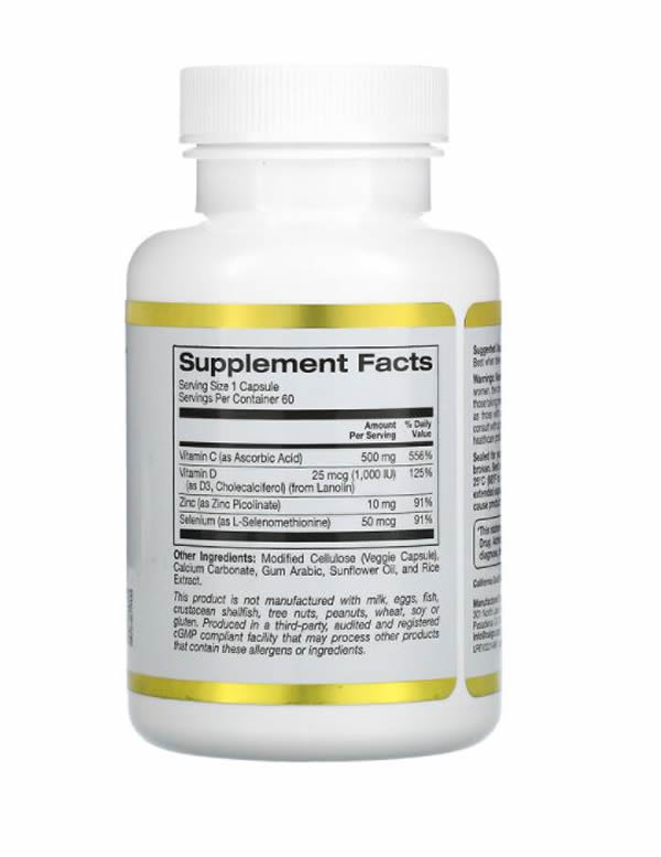 Immune 4, 60 Capsulas. Apoyo al Sistema Inmunológico