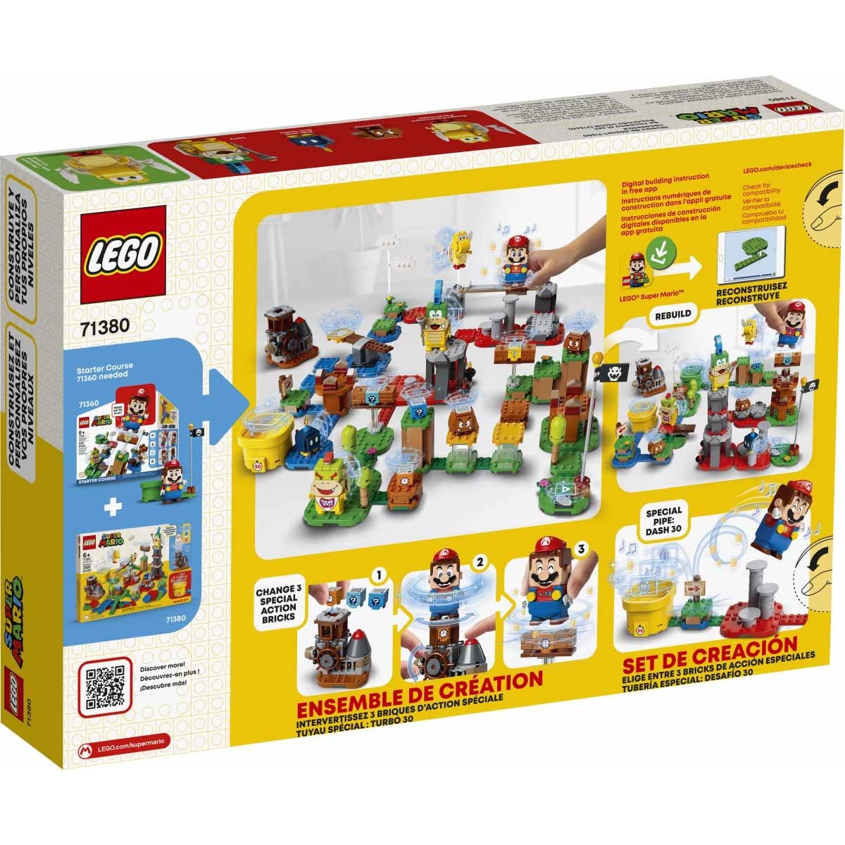 LEGO Super Mario Set de Creación: Tu propia aventura