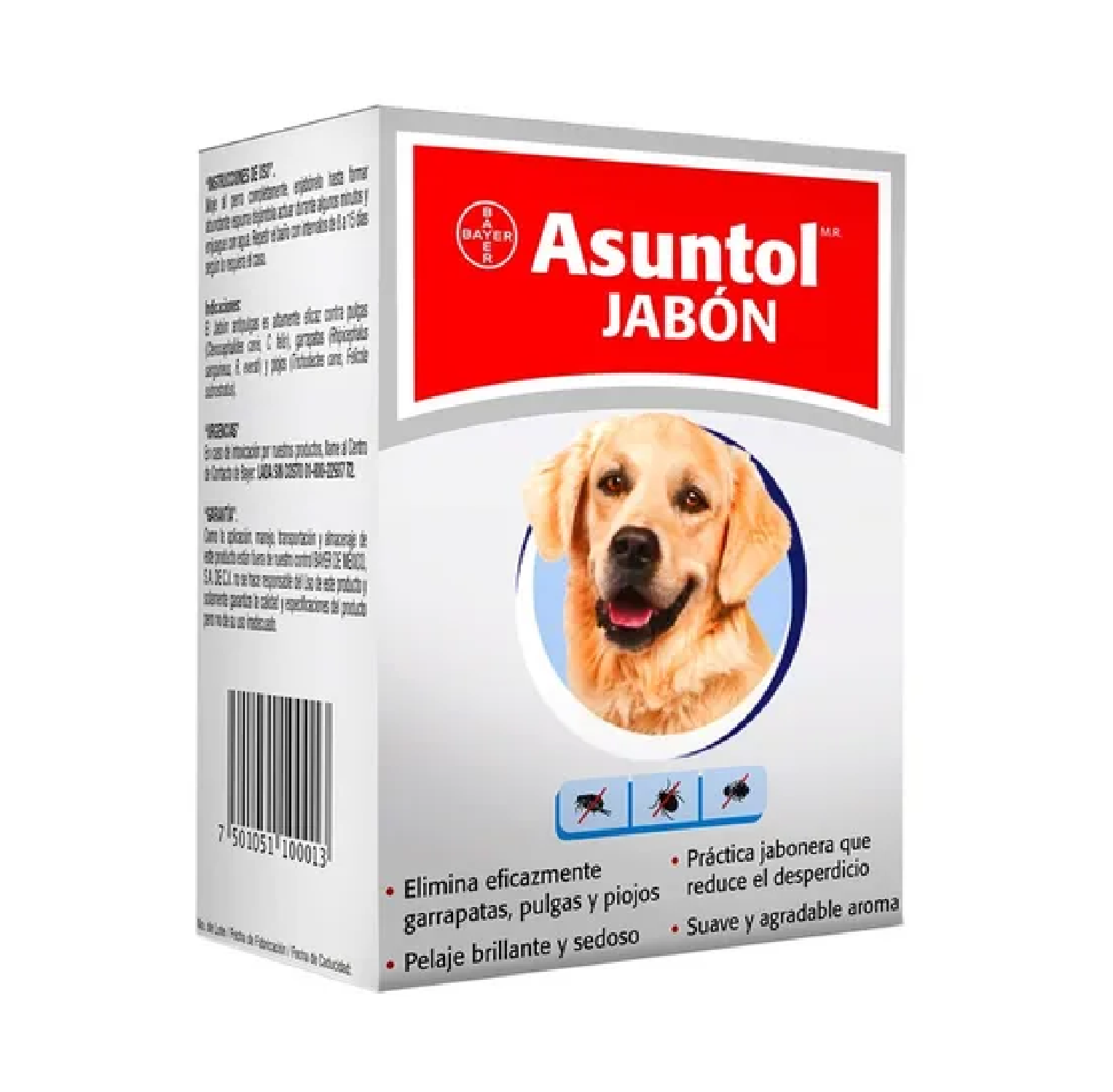 Asuntol Jabon (Elimina garrapatas/pulgas/piojos)