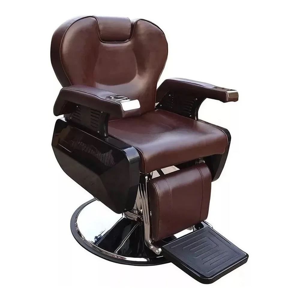 Silla Sillon Barberia Peluqueria Estilista Estetica Uso Rudo Cafe 