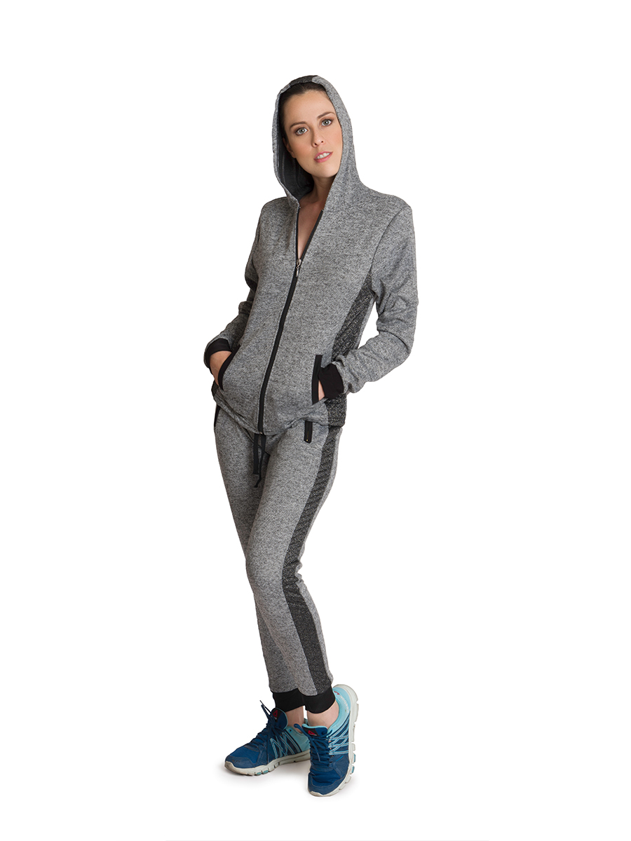 Set Pants Moda Dama Conjunto Sudadera Jogger El001