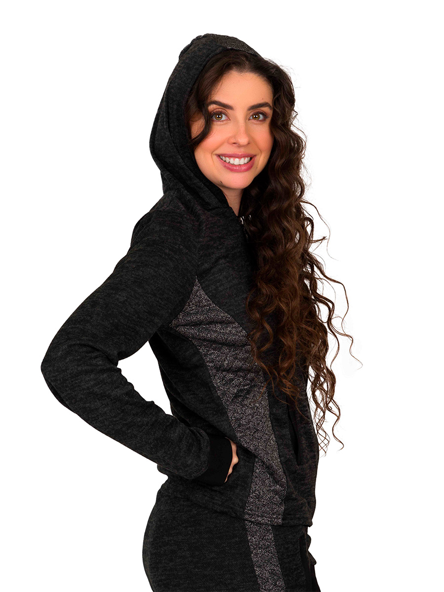Set Pants Moda Dama Conjunto Sudadera Jogger El001