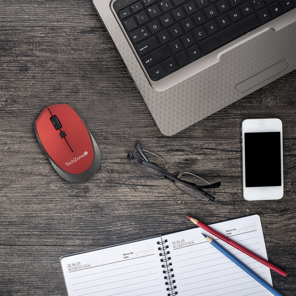 Mouse Óptico TechZone Inalámbrico
