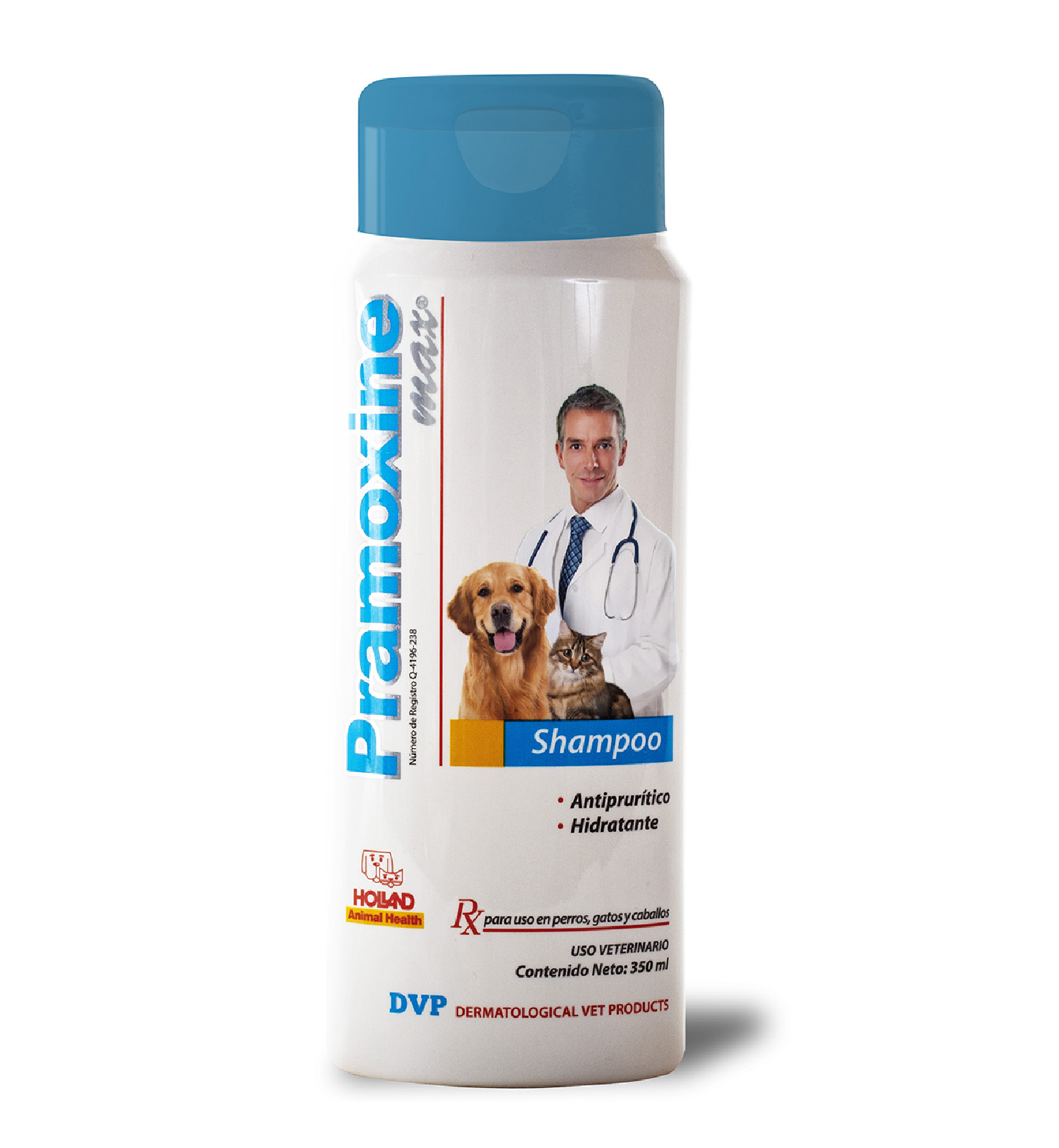 Shampoo Pramoxine Max (Antiprurítico/Reestructurante/Hidratante) 350ml