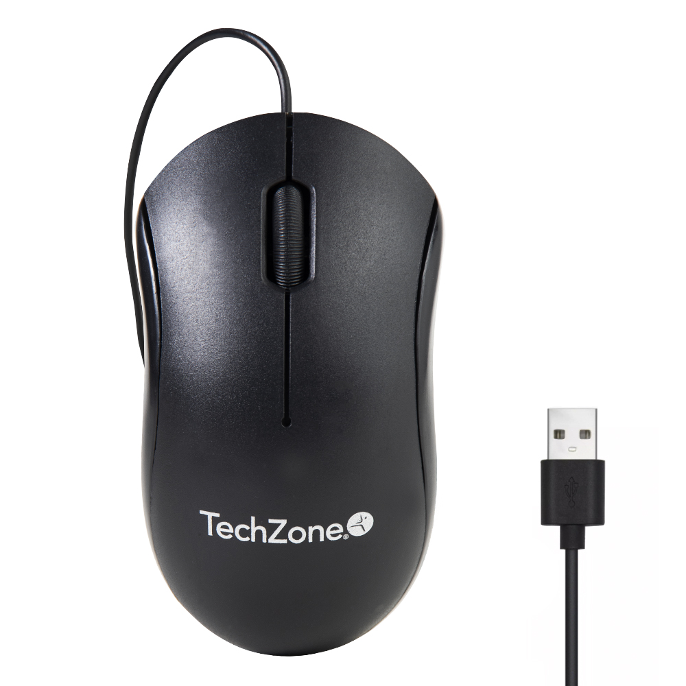 Mouse Óptico Alámbrico Conexión USB 800 DPI