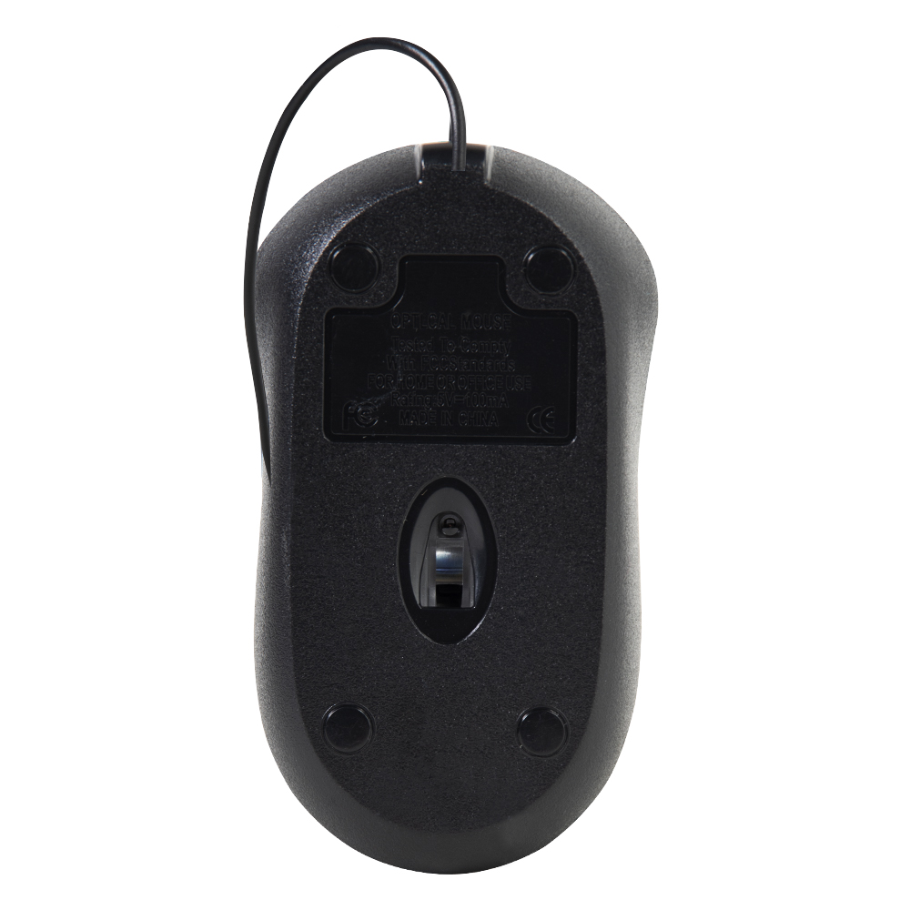 Mouse Óptico Alámbrico Conexión USB 800 DPI