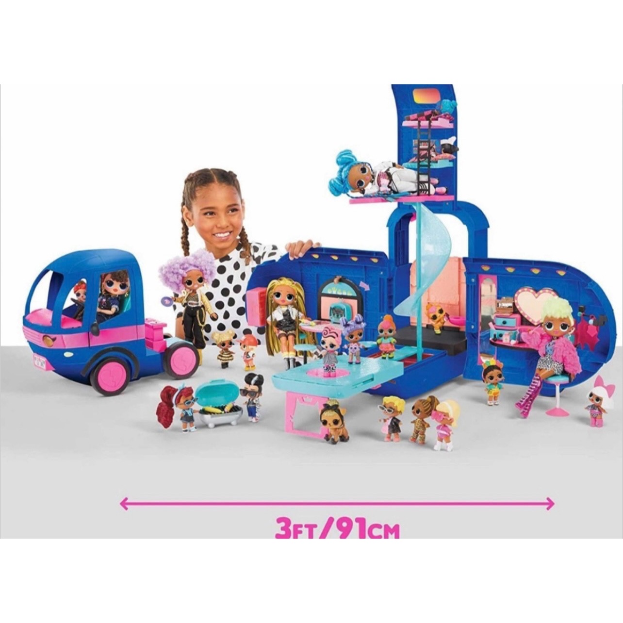 Set De Muñecas Lol Surprise 4-1 Glamper